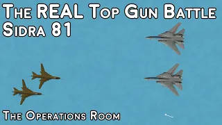 The REAL Top Gun Battle, Gulf of Sidra 1981 - Animated