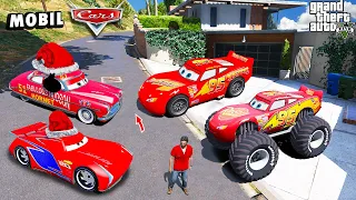 MANTAP !! Aku Koleksi SEMUA MOBIL Lightning Mcqueen TER EPIC di GTA 5