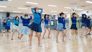 Iko Iko Samba (Beginner) line dance | Withus Korea A