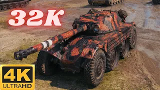 Panhard EBR 105,  32K Damage Spot, WOT  Replays , World of Tanks,(2x Scout Party)