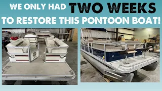 Pontoon Restoration on a SHORT Timeline