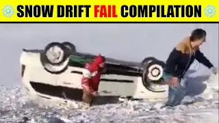 2021 Snow Drift Fail Compilation | Bad Drivers, Crashes, ...