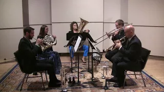 Stravinsky Pulcinella Suite, Movement I  Emerald Brass Quintet