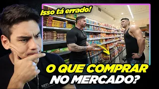 APRENDENDO A COMPRAR A DIETA PARA PERDER BARRIGA c/ RENATO CARIANI! *Mercado para iniciantes!*