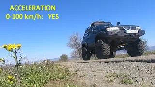 Nissan Patrol Gr Y61 zd30 - acceleration 0 -100 kmh