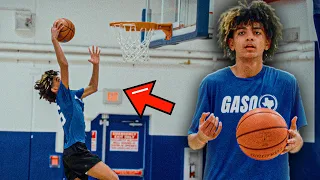 BECKHAM BLACK DOMINATES 5 STAR CAMP ! First in game dunk???