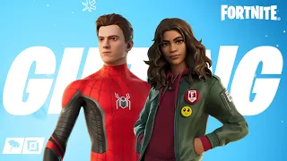 GIFTING *NEW* Spiderman No Way Home SKIN @7.5K - FORTNITE Chapter 3 Battlepass Giveaway LIVE  !C3