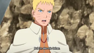 Sasuke Tells Naruto to kill boruto.