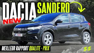 11.990€ La Voiture LA MOINS CHÈRE ! Essai New Dacia Sandero 2024