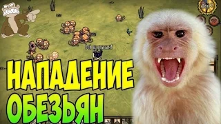 Don't Starve: Shipwrecked - Нападение обезьян!