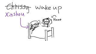 Chrissy wake up | oc animation/animatic