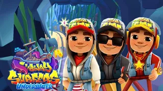 SUBWAY SURFERS GAMEPLAY PC HD 2024 - UNDERWATER - JAKE+DARK+STAR OUTFIT | UnderWater HD GamePlay |