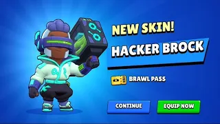 HACKER BROCK! NEW SKIN, RELEASE DATE, PRICE, AND MORE (BRAWL PASS?)💵