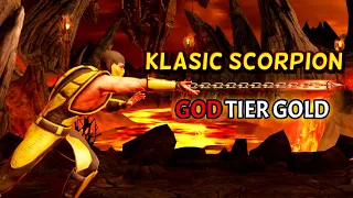 MK Mobile. Klassic Scorpion is S-tier Gold Card. His Special 1 is AMAZING!