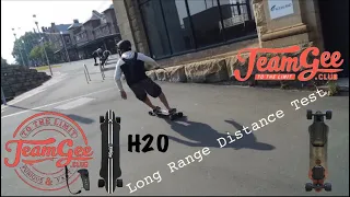 TeamGee H20 - Long Range Distance Test - Andrew Penman EBoard Reviews- Vlog No.136