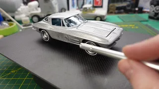 AMT 1963 Corvette 24 Hour Build Final #AMT #24hourbuild