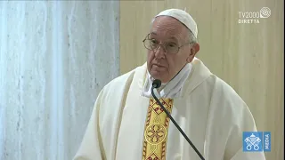 Papa Francesco, omelia a Santa Marta del 19 marzo 2020
