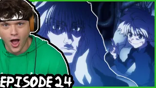 SILVA IS A CHAD! || KILLUA GOES TO REUNITE WITH GON! || Hunter x Hunter REACTION: Episode 24