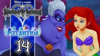 Kingdom Hearts 1.5 HD ReMIX (English) Walkthrough - KH Final Mix Proud Mode Part 14: Atlantica | Ursula Boss Battle Fight PS3 Let's Play Gameplay KHFM