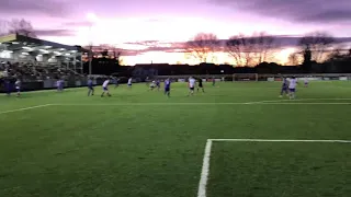 Romain scores Dartford’s 2nd V Dorking