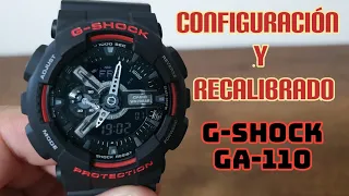 G-Shock GA-110   Configuración y calibración