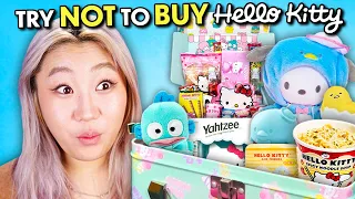 $25 Hello Kitty & Friends Try Not To Buy Challenge!