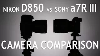Camera Comparison: Nikon D850 vs Sony A7RIII