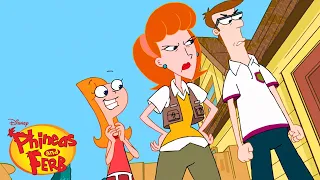 Candace FINALLY Busts Phineas and Ferb | Phineas and Ferb | Disney XD