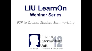 LearnOn Webinar - Assessing Math Online - 4/3/2020