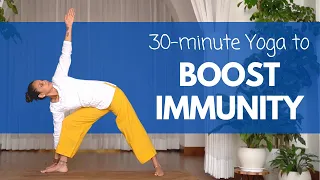 30 Minute Yoga for IMMUNITY | इम्युनिटी बढ़ाने के लिए योग @satvicyoga