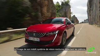 Coyote a testé pour vous la Peugeot 508 PureTech 180