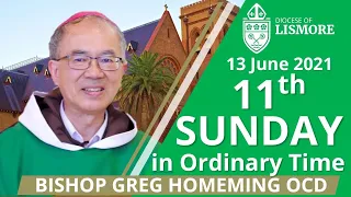 Catholic Mass LIVE 11th Sunday Ordinary Time 13 June 2021 Bishop Greg Homeming Lismore Australia
