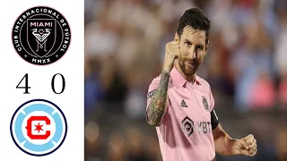 Inter Miami vs Chicago 4-0 Highlight & all Goals 2023 HD #highlights #collcollege football highghts