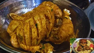 Chicken Steam Roast Shadiyon Wala | Chicken Steam Roast Restaurant Special -Arabic Mandi Rice Recipe