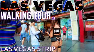 Las Vegas Strip Walking Tour 10/31/21 Halloween, 3:30 PM