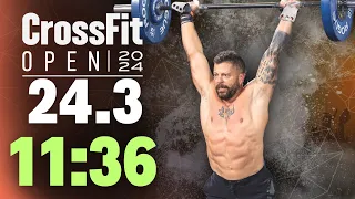 CrossFit Open 24.3 - DONE - Full Video