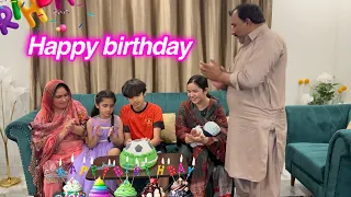 Happy birthday Mustafa | sitara yaseen vlog