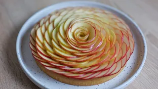 Almond Apple Tart Recipe | Inspired by Grolet |