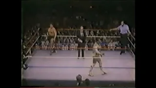 Unpredictable Johnny Rodz vs David “Bruno” Sammartino- 1984