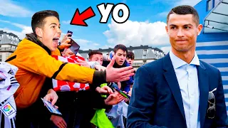 FUI a CONOCER a CRISTIANO RONALDO!