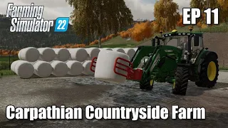 Making millions selling silage bales | Carpathian Countryside Farm | FF22 | EP #11