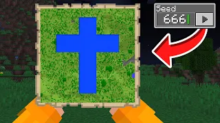 Testando Seeds assustadoras do Minecraft que são realmente reais