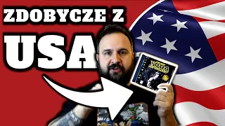 Łupy z wyjazdu do USA - stos gier i nie tylko