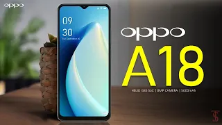 Oppo A18 Price, Official Look, Design, Specifications, Camera, Features | #OppoA18