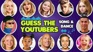 Guess The Youtuber by Song & Dance | Lay Lay, King Ferran, Salish Matter, MrBeast, Swift, Bieber,CR7