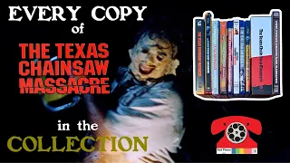 Every Copy of "The Texas Chain Saw Massacre" in My Collection (DVD, Blu-Ray & 4K)