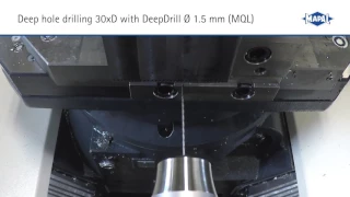 Deep Hole Drilling of the Smallest Diameters