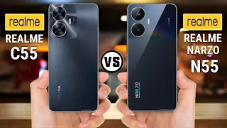 Realme C55 Vs Realme Narzo N55 #Trakontech