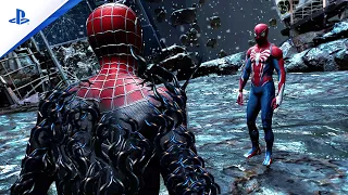 Marvel's Spider-Man 2 Peter's Maguire Symbiote Suit Puts Some Dirt In Lee Eyes, What If? Full Battle