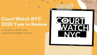 Court Watch NYC 2020 Year in Review